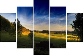 Obraz - Horská lúka (150x105 cm)