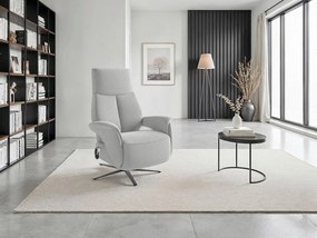XXXLutz RELAXAČNÉ KRESLO, textil, strieborná Sit & More - Online Only obývacie izby - 00014403583M