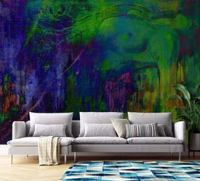 Gario Fototapeta Ženský akt v zelenej farbe Materiál: Vliesová, Rozmery: 150 x 105 cm