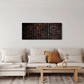 Moderný abstraktný obraz (120x50 cm)