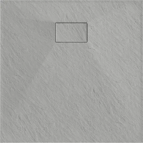 Mexen Hugo, SMC štvorcová sprchová vanička 80 x 80 cm, šedá, 42618080