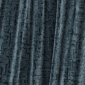 Sivomodrá čalúnená dvojlôžková posteľ s úložným priestorom s roštom 180x200 cm Voliera – Maison de Rêve