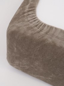 Plachta mikroplyš Deluxe 180 x 200 cm - sivohnedé