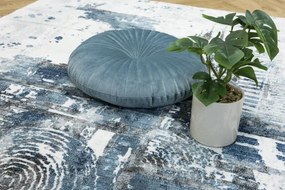 Koberec Argent 15105 U11 modrý / sivý