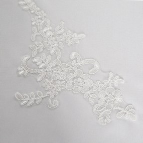 OBRUS TULIA 85X85 CM BIELA