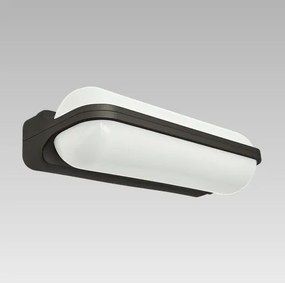 PREZENT Vonkajšie nástenné LED osvetlenie MORY, 24W denná biela, IP65, šedé