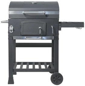 Gril na drevené uhlie čierna