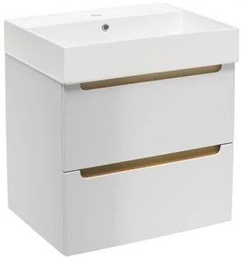 Kúpeľňová skrinka s umývadlom Naturel Stilla 60x60x45 cm biela STILLAD06056U2, 1 ks