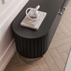 TV STOLÍK LANDRY PRESTIGE ČIERNY 180 cm