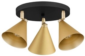 Argon 6246 - Bodové svietidlo LUCINDA 3xE14/7W/230V zlatá
