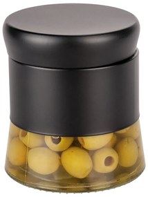 Sklenená dóza na potraviny Black Outdoor Kitchen Boga – Wenko
