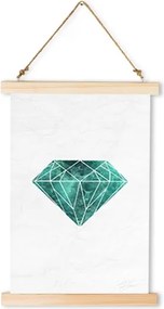 Závesné plátno na stenu Energy of Greed / Dan Johannson