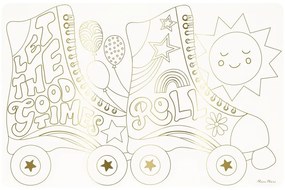 Papierové prestieranie v súprave 8 ks 28x42.5 cm Happy Icons – Meri Meri