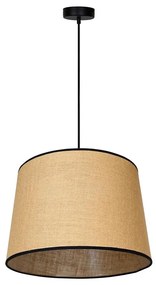 Duolla - Luster na lanku CONE 1xE27/15W/230V pr. 40 cm hnedá/čierna DU83185