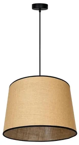 Duolla - Luster na lanku CONE 1xE27/15W/230V pr. 40 cm hnedá/čierna DU83185