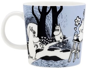 Hrnček Moomin Love 0,3l, modrý