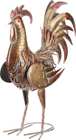 Kohút 53 cm - kovová záhradná dekorácia