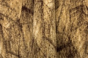 Protišmykový koberec BRUSH 17 hnedý / béžový