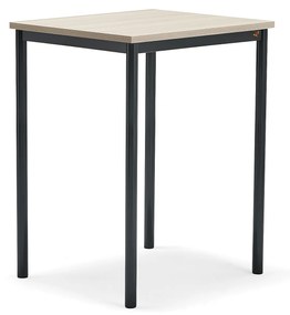 Stôl BORÅS PLUS, 700x600x900 mm, laminát - jaseň, antracit