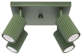 Zelené bodové svietidlo 25x25 cm Gleam – Sollux