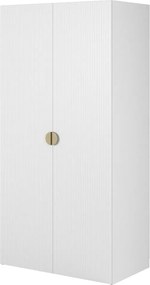 Šatníková skriňa Moonie XI (biela)