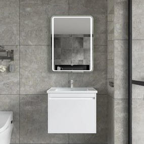 Erga Mia, LED zrkadlo 60x80cm, 2185 lm, 6500K, predné/zadné osvetlenie, ERG-V01-117-6080-00