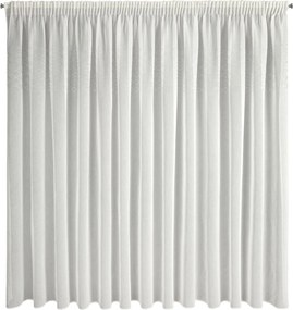 ZÁCLONA NA PÁSKE KLEO 345X260 CM BIELA