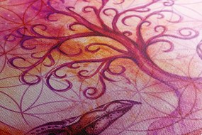 Obraz magický strom života v pastelovom prevedení Varianta: 120x80