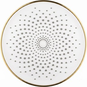 Rea JS-021, okrúhla dažďová sprchová hlavica, Ø 22,5 cm, zlatá lesklá, REA-P0390