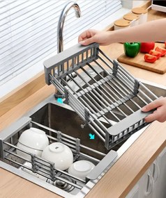 Teleskopický odkvapkávač 322101A sivý