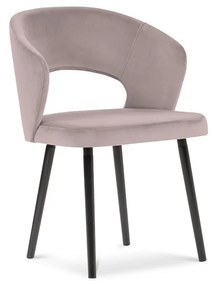 Sada 4 ks Zamatová stolička Elpis dĺžka 55 × šírka 56 × výška 80 cm WINDSOR & CO