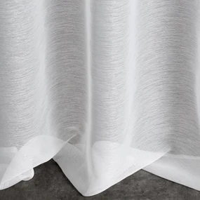 ZÁCLONA NA PÁSKE REBECCA 300X150 CM BIELA