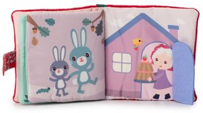 Lilliputiens - Červená Čiapočka - textilná knižka s hryzadielkom