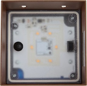 Vonkajšie nástenné svietidlo hrdzavo hnedé vrátane LED 2-svetiel IP65 solárne - Charlene