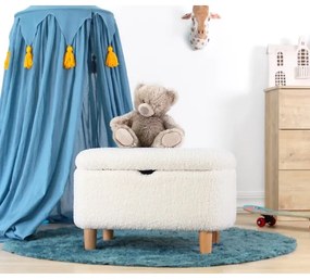 Taburet PIXI 37x61 cm, biely