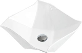 Mexen ELVIRA UMÝVADLO, 42x42 cm, biela, 21894200