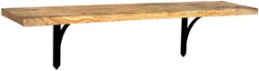 furniture-nabytek.cz - Polica závesná z dreva mango 150x22