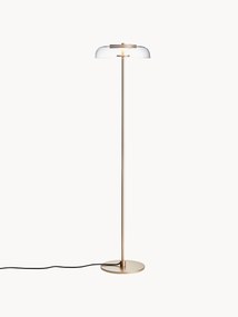 Malá ručne fúkaná stmievateľná stojacia LED lampa Blossi