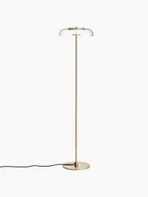 Malá ručne fúkaná stojacia LED lampa Blossi