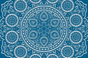 Samolepiaca tapeta jemná etnická Mandala