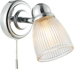 Där Lighting CED0738 - Kúpeľňové nástenné svietidlo CEDRIC 1xG9/25W/230V IP44 chróm