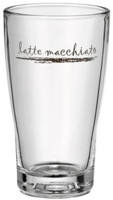 WMF - Sada 6ks sklenených pohárov a lyžičiek na latte macchiato CLEVER & MORE