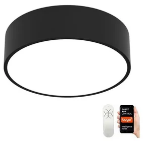 Immax Neo 07200L - LED Stmievateľné svietidlo RONDATE LED/18W/230V čierna Tuya + DO IM1299