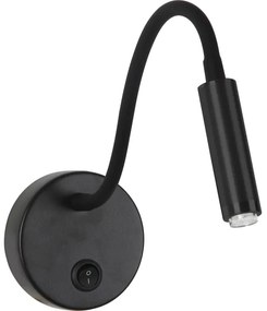 Brilagi - LED Stmievateľná flexibilná nástenná lampa MAYA 1xG9/4W/230V čierna