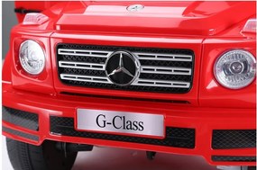 LEAN CARS Mercedes G500 batérie auto červená