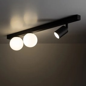 Bodové svietidlo VOX 2xG9/8W/230V + 1xGU10/10W čierna
