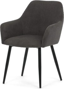 Jedálenská stolička sivá DCH-V4009 GREY6