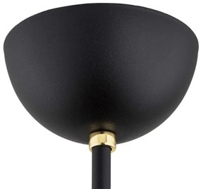 Argon 6144 - Luster na tyči AVILA PLUS 3xE27/15W/230V čierna/zlatá/biela