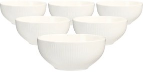 Súprava 6 porcelánových misiek Linie 15 cm
