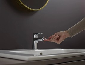 Hansgrohe Talis E, páková umývadlová batéria 80 bez odtokovej súpravy, chrómová, HAN-71702000